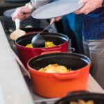 Person Holding Ladle